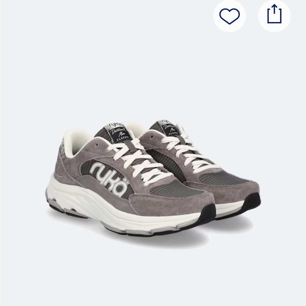 Ryka Gray and White Athletic Shoes